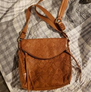 The Sak Boho Leather Crossbody